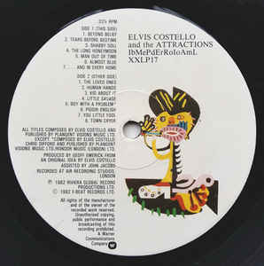 Elvis Costello And The Attractions* ‎– Imperial Bedroom