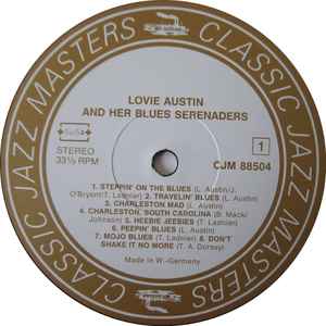 Lovie Austin's Blues Serenaders With Tom Ladnier* & Johnny Dodds ‎– Untitled