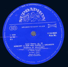 Load image into Gallery viewer, Josef Mysliveček, Karel Stamic*, Jan Hecl, Musici De Praga, Miloš Konvalinka ‎– Koncerty Pro Flétnu A Orchestr