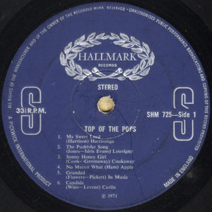 The Top Of The Poppers ‎– Top Of The Pops Vol