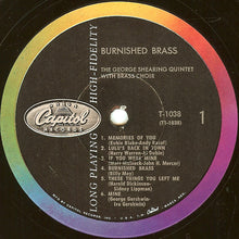 Load image into Gallery viewer, The George Shearing Quintet With Brass Choir* ‎– Burnished Brass