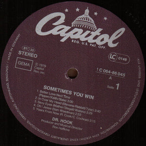 Dr. Hook ‎– Sometimes You Win