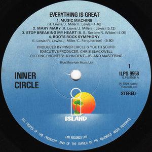 Inner Circle ‎– Everything Is Great