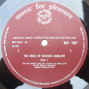 Richard Dimbleby ‎– The Voice Of Richard Dimbleby