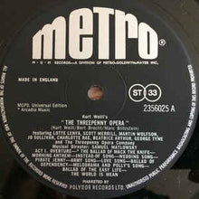 Load image into Gallery viewer, Kurt Weill, Bert Brecht*, Marc Blitzstein ‎– The Threepenny Opera