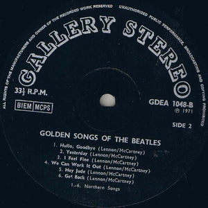 Supersession Workshop ‎– Golden Songs Of The Beatles