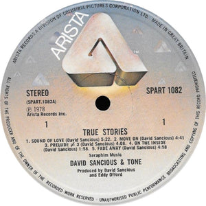 David Sancious & Tone* ‎– True Stories
