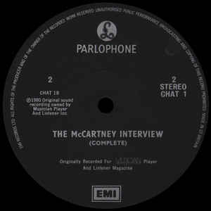 Paul McCartney ‎– The McCartney Interview