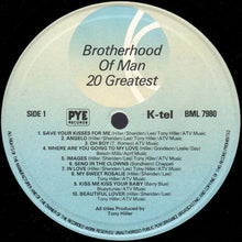 Load image into Gallery viewer, Brotherhood Of Man ‎– Twenty Greatest