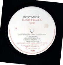 Load image into Gallery viewer, Roxy Music ‎– Flesh + Blood
