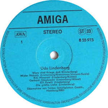 Load image into Gallery viewer, Udo Lindenberg ‎– Udo Lindenberg