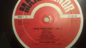 David McWilliams ‎– David McWilliams Vol. 3