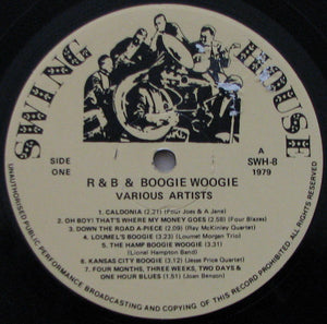 Various ‎– R & B And Boogie Woogie