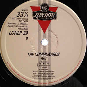 The Communards ‎– Red