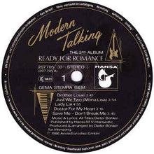 Load image into Gallery viewer, Modern Talking ‎– Ready For Romance - The 3rd Album