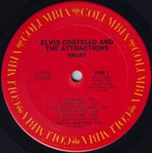 Elvis Costello And The Attractions* ‎– Trust