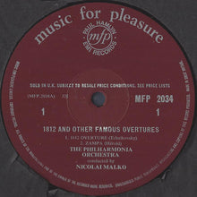 Load image into Gallery viewer, Nicolai Malko / Philharmonia* ‎– 1812 And Other Famous Overtures