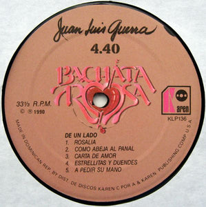Juan Luis Guerra 4.40 ‎– Bachata Rosa