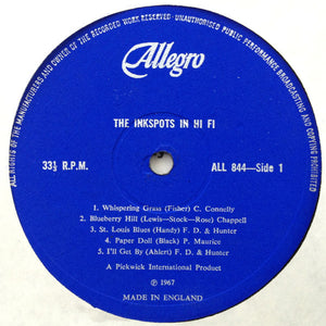 The Ink Spots ‎– The Ink Spots In Hi-Fi