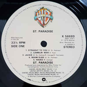 St. Paradise ‎– St. Paradise