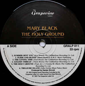 Mary Black ‎– The Holy Ground