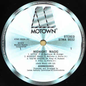 Commodores ‎– Midnight Magic