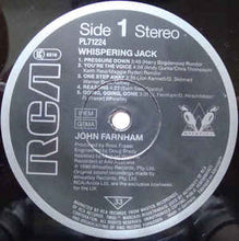 Load image into Gallery viewer, John Farnham ‎– Whispering Jack
