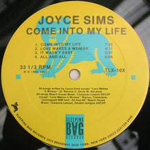 Load image into Gallery viewer, Joyce Sims ‎– Come Into My Life