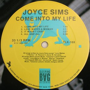 Joyce Sims ‎– Come Into My Life