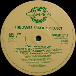 The James Bratton Project* ‎– Sound Of A New Era