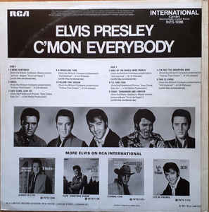 Elvis Presley ‎– C'mon Everybody