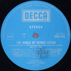 Various ‎– The World Of Stereo Action