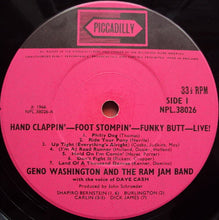 Load image into Gallery viewer, Geno Washington &amp; The Ram Jam Band ‎– Hand Clappin&#39; Foot Stompin&#39; Funky-Butt... Live!