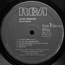 Load image into Gallery viewer, David Bowie ‎– Scary Monsters