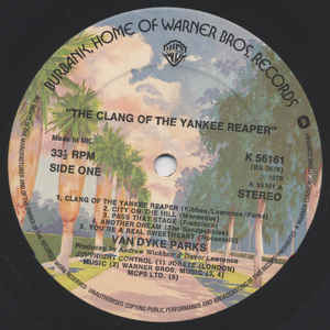 Van Dyke Parks ‎– Clang Of The Yankee Reaper