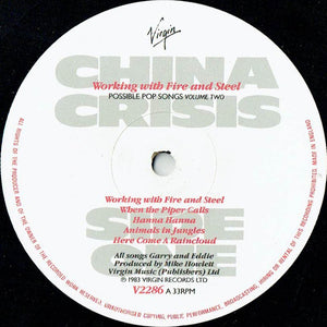 China Crisis ‎– Working With Fire And Steel