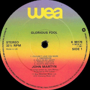 John Martyn ‎– Glorious Fool