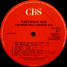 Load image into Gallery viewer, Fleetwood Mac ‎– Fleetwood Mac&#39;s Greatest Hits