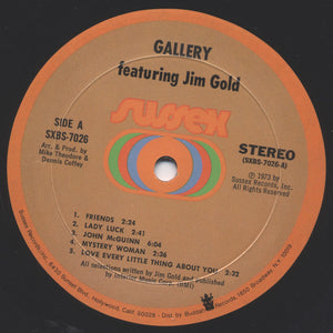 Gallery Featuring Jim Gold ‎– Gallery Featuring Jim Gold