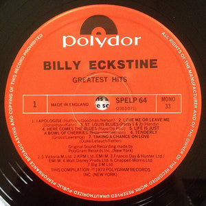 Billy Eckstine ‎– Greatest Hits