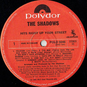 The Shadows ‎– Hits Right Up Your Street