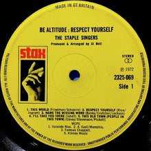 Load image into Gallery viewer, The Staple Singers ‎– Be Altitude: Respect Yourself