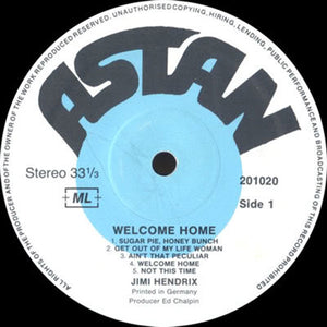 Jimi Hendrix ‎– Welcome Home