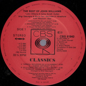 John Williams  ‎– The Best Of John Williams