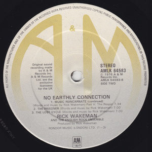 Rick Wakeman And The English Rock Ensemble ‎– No Earthly Connection