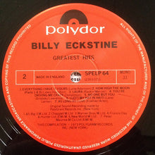 Load image into Gallery viewer, Billy Eckstine ‎– Greatest Hits