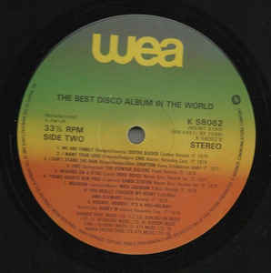 Various ‎– The Best Disco Album In The World