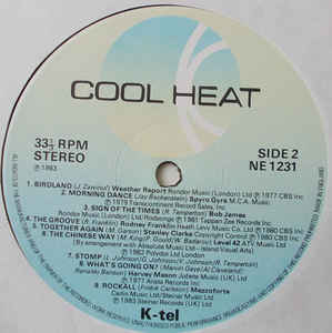 Various ‎– Cool Heat - The Hottest • Jazziest • Coolest • Funkiest Hits