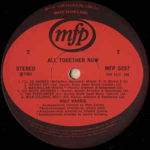 Rolf Harris ‎– All Together Now