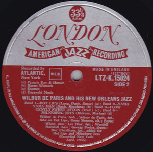 Wilbur De Paris And His New New Orleans Jazz ‎– Wilbur De Paris And His New New Orleans Jazz
